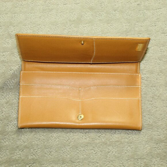 Authentic Gucci Vintage Ivory Micro GG Supreme Coated Canvas Wallet - Picture 3 of 6